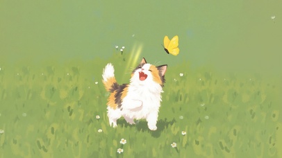 快乐小猫！！开心！