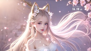4k狐耳美少女230417