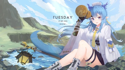 治愈可爱古风剑仙少女