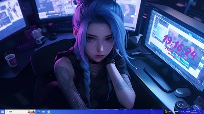 电竞少女金克斯