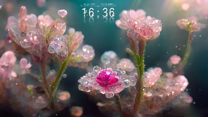水晶花