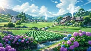清新田园风光