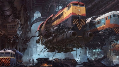 带鱼屏科幻朋克