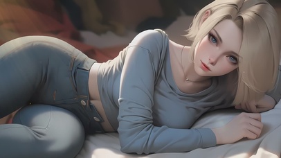 4k 人造人美女18号