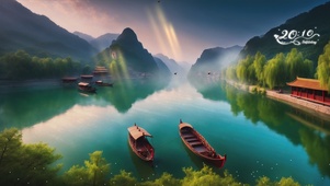 绿色治愈风景壁纸