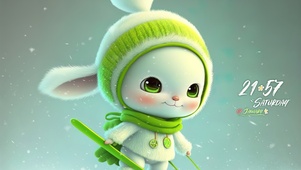 滑雪兔兔