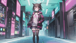 可爱赛博女孩