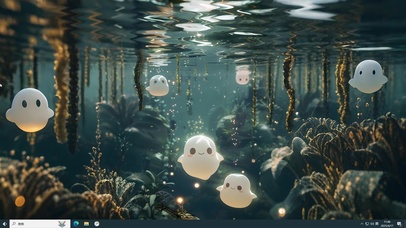 清凉的海底世界