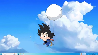 飘在空中的悟空