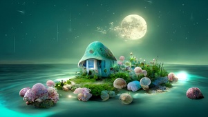 浪漫海边小屋