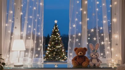 治愈氛围感星窗卧室