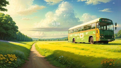 4K唯美治愈夏日田野小路