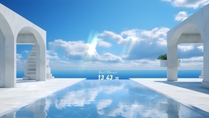 克莱因蓝的夏天