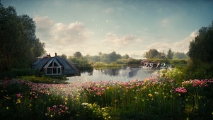 花丛小屋