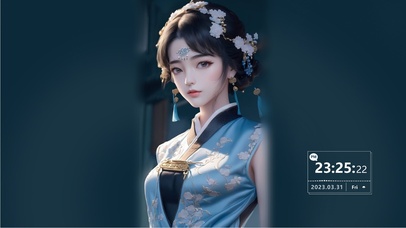 古风唯美ai女神壁纸