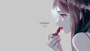 口红女孩