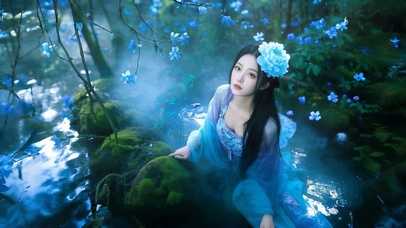  绝美古风山海经绝世美女