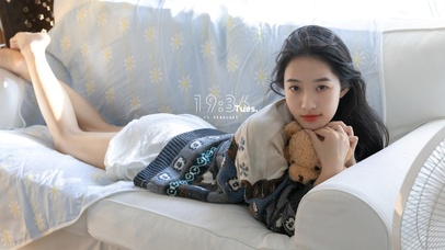 唯美居家清纯小姐姐