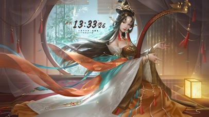 唯美古风优雅美女