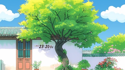 我家门前有棵树