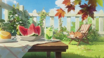 治愈休闲的小院