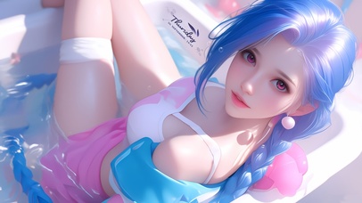 浴池俏皮金克斯