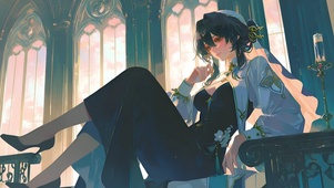 阮梅-修女制服美女