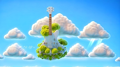 云中护眼可爱吉他小屋