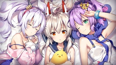 睡觉的碧蓝御三家