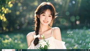 4K甜美可爱女孩