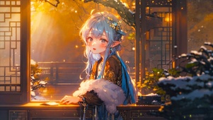 阳光午后小精灵