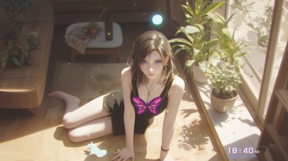 淡雅中透出一股难以言喻的魅力