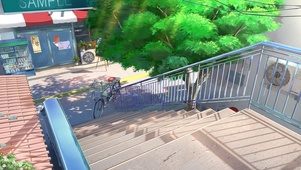 夏季阳光街道