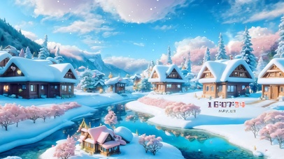 4k童话冰雪世界