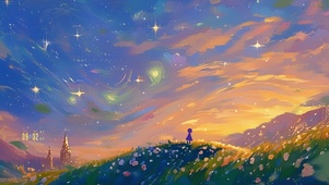 4K 落日