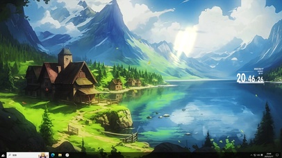 森林清新AI壁纸-桌面主题