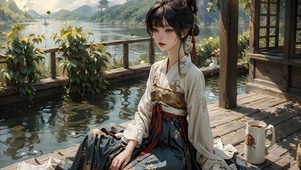 4k国风少女