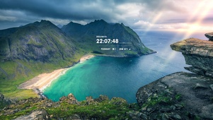 4K唯美治愈山景