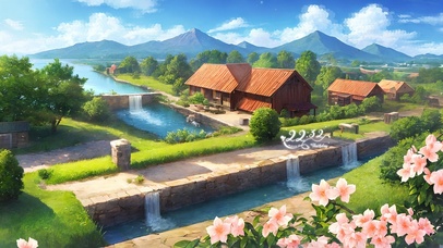 4K唯美治愈乡下风景