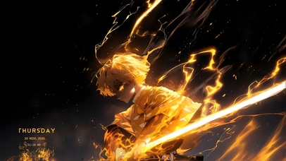 爆发！我妻善逸  雷之呼吸！