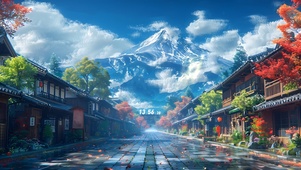 雪山古镇