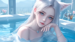 泳池 阿狸