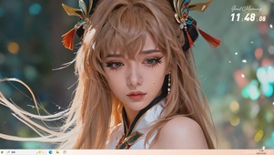 美女真人王者荣耀COSPLAY