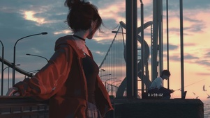 红衣少女