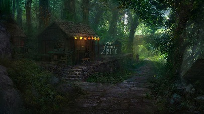 4K 唯美治愈雨林小屋