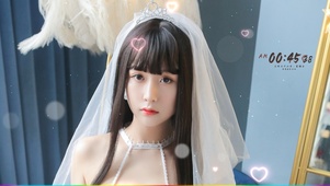 4K性感婚纱美女