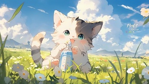 春日草地猫咪
