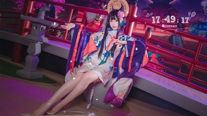 唯美二次元旗袍小姐姐