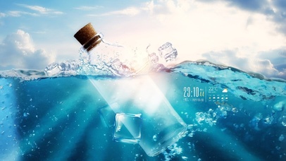 4k 海上的漂流瓶