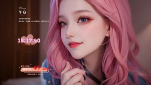 比心美少女